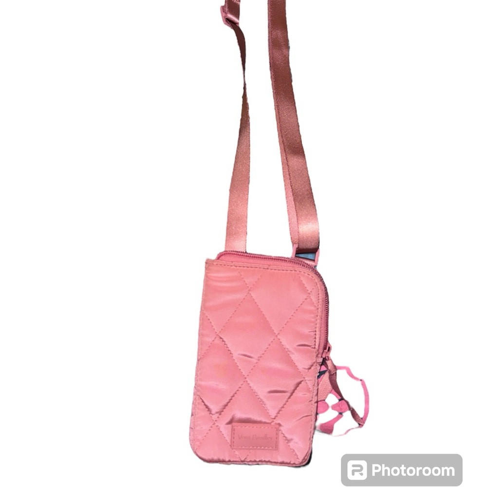 Phone holder w/ card slots and clear ID slot